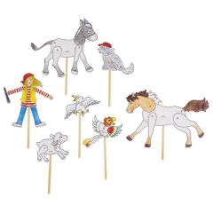 58774 Kit de loisirs cr&eacute;atifs pantins, Peggy Diggledey