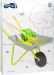 Miniature Brouette avec outils de jardin n°9
